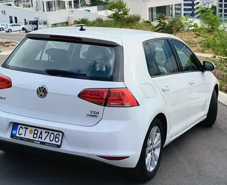 Volkswagen Golf 7 2017 car hire in Montenegro, featuring ✓ Diesel fuel and 115 horsepower ➤ Starting from 34 EUR per day.