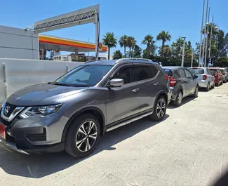 Front view of a rental Nissan X-Trail in Limassol, Cyprus ✓ Car #7236. ✓ Automatic TM ✓ 0 reviews.