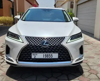 Прокат машины Lexus RX 350 №7208 (Автомат) в Дубае, с двигателем 3,5л. Бензин ➤ Напрямую от Сергей в ОАЭ.