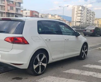 Volkswagen Golf 7 2015 available for rent in Tirana, with 200 km/day mileage limit.