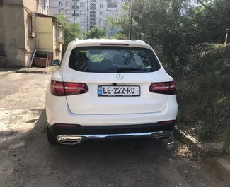 Diesel 2.2L engine of Mercedes-Benz GLC-Class 2018 for rental in Tbilisi.