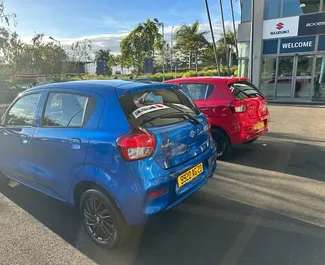 Auton vuokraus Suzuki Celerio #7376 Automaattinen Mauritiuksen lentoasemalla, varustettuna 1,2L moottorilla ➤ Jeffltä Mauritiuksella.