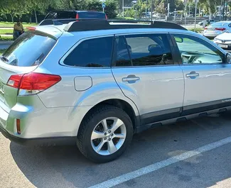 Subaru Outback noma. Komforta, Krossovers automašīna nomai Gruzijā ✓ Bez depozīta ✓ Apdrošināšanas iespējas: TPL, CDW, FDW, Pasažieri, Krāpšana.