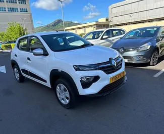 Car Hire Renault KWID #7373 Automatic at Mauritius Airport, equipped with 1.2L engine ➤ From Jeff in Mauritius.