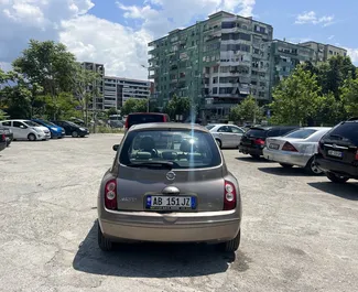 Autohuur Nissan Micra 2006 in in Albanië, met Benzine brandstof en 90 pk ➤ Vanaf 23 EUR per dag.