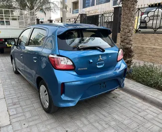 Car Hire Mitsubishi Mirage #7483 Automatic in Dubai, equipped with 1.2L engine ➤ From Ildar in the UAE.