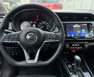 Nissan Kicks 2021 available for rent in Dubai, with 250 km/day mileage limit.