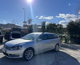 Front view of a rental Volkswagen Passat Variant in Tirana, Albania ✓ Car #4477. ✓ Automatic TM ✓ 1 reviews.