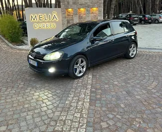 Car Hire Volkswagen Golf 6 #7406 Automatic in Durres, equipped with 2.0L engine ➤ From Elton in Albania.