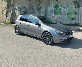 Car Hire Volkswagen Golf 6 #7405 Manual in Durres, equipped with 1.4L engine ➤ From Elton in Albania.