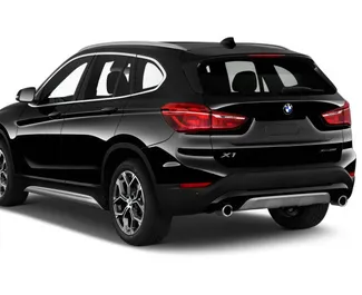 Front view of a rental BMW X1 in Belgrade, Serbia ✓ Car #7703. ✓ Automatic TM ✓ 0 reviews.