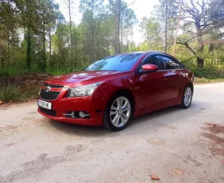 Front view of a rental Chevrolet Cruze in Kutaisi, Georgia ✓ Car #7606. ✓ Automatic TM ✓ 1 reviews.