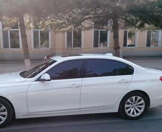 Front view of a rental BMW 320d at Colombo Airport, Sri Lanka ✓ Car #7636. ✓ Automatic TM ✓ 0 reviews.