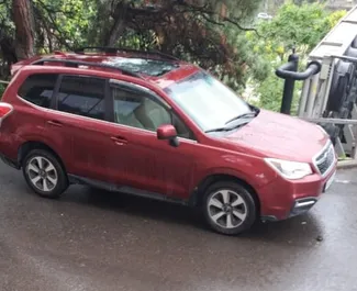 Subaru Forester 2016 auton vuokraus Georgiassa, sisältää ✓ Bensiini polttoaineen ja 170 hevosvoimaa ➤ Alkaen 95 GEL päivässä.