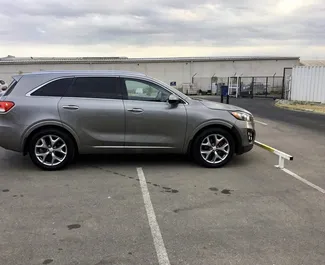 Kia Sorento rental. Comfort, Crossover Car for Renting in Georgia ✓ Without Deposit ✓ TPL, CDW insurance options.