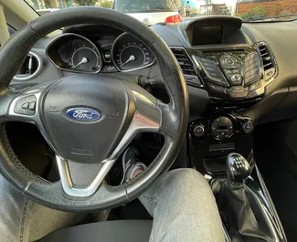 Ford Fiesta 2015 car hire in Albania, featuring ✓ Diesel fuel and 85 horsepower ➤ Starting from 20 EUR per day.