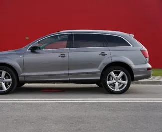 Car Hire Audi Q7 #7806 Automatic in Tirana, equipped with 3.0L engine ➤ From Erjet in Albania.