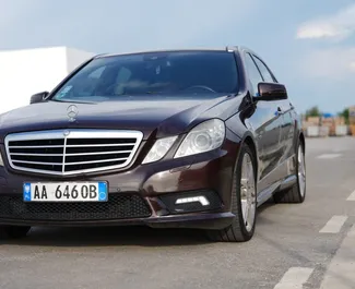 Biludlejning Mercedes-Benz E-Class #7861 Automatisk i Tirana, udstyret med 2,5L motor ➤ Fra Erjet i Albanien.