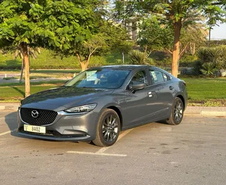 Utleie av Mazda 6. Komfort, Premium bil til leie i De Forente Arabiske Emirater ✓ Depositum på 1500 AED ✓ Forsikringsalternativer: TPL, CDW.