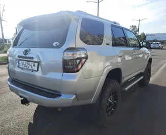 Front view of a rental Toyota 4 Runner in Tbilisi, Georgia ✓ Car #7750. ✓ Automatic TM ✓ 0 reviews.