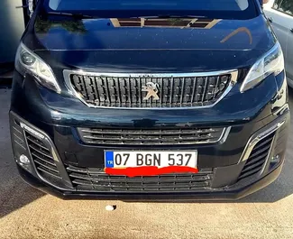 Car Hire Peugeot Expert Traveller #8087 Automatic at Antalya Airport, equipped with 2.0L engine ➤ From Ömer in Turkey.