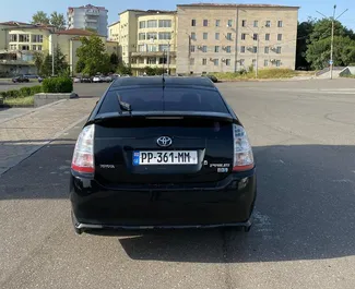 Hybrid 1.5L engine of Toyota Prius 2008 for rental in Kutaisi.