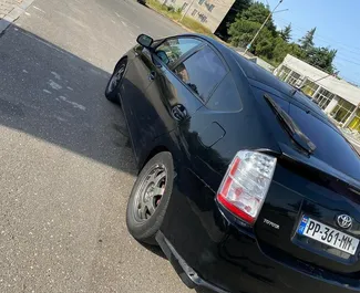 Toyota Prius 2008 available for rent in Kutaisi, with unlimited mileage limit.