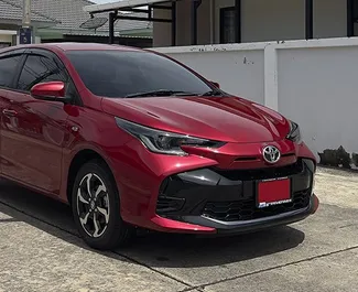 Car Hire Toyota Yaris #8138 Automatic at Phuket Airport, equipped with 1.2L engine ➤ From Viacheslav in Thailand.