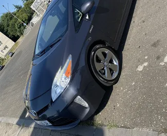 Front view of a rental Toyota Prius in Kutaisi, Georgia ✓ Car #7743. ✓ Automatic TM ✓ 3 reviews.