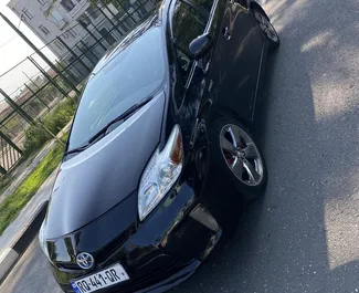 Front view of a rental Toyota Prius in Kutaisi, Georgia ✓ Car #7742. ✓ Automatic TM ✓ 0 reviews.