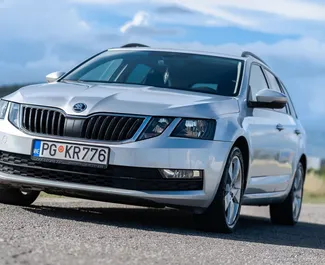 Skoda Octavia Combi 2017 autóbérlés Montenegróban, jellemzők ✓ Dízel üzemanyag és 110 lóerő ➤ Napi 20 EUR-tól kezdődően.