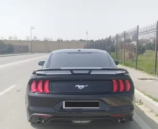 Ford Mustang Coupe 2020 car hire in Azerbaijan, featuring ✓ Petrol fuel and 420 horsepower ➤ Starting from 140 AZN per day.