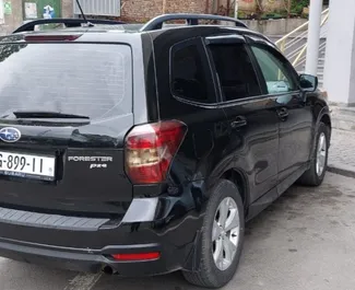 Subaru Forester 2014 automobilio nuoma Gruzijoje, savybės ✓ Benzinas degalai ir 170 arklio galios ➤ Nuo 88 GEL per dieną.