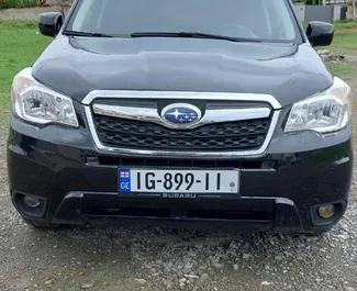 Прокат машины Subaru Forester №8047 (Автомат) в Тбилиси, с двигателем 2,5л. Бензин ➤ Напрямую от Джордж в Грузии.