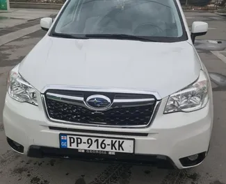 Car Hire Subaru Forester #8046 Automatic in Tbilisi, equipped with 2.4L engine ➤ From George in Georgia.