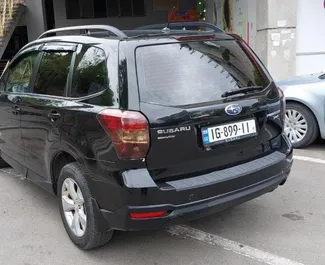 Subaru Forester nuoma. Komfortiškas, Visureigis, Krosas automobilis nuomai Gruzijoje ✓ Be užstato ✓ Draudimo pasirinkimai: TPL, CDW, Vagystė, Jokio indėlio.