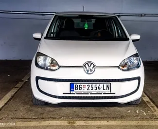Auto rentimine Volkswagen Up #8370 Käsitsi Belgradi lennujaamas, varustatud 1,0L mootoriga ➤ Suzanalt Serbias.