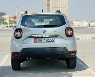 Renault Duster 대여. 아랍에미리트에서에서 대여 가능한 경제, 편안함, 크로스오버 차량 ✓ 보증금 없음 ✓ TPL, FDW, Young 보험 옵션.