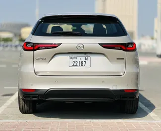 Biluthyrning av Mazda CX-60 2023 i i Förenade Arabemiraten, med funktioner som ✓ Bensin bränsle och 227 hästkrafter ➤ Från 150 AED per dag.