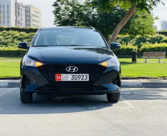 Autovermietung Hyundai Accent Nr.8286 Automatisch in Dubai, ausgestattet mit einem 1,6L Motor ➤ Von Rodi in VAE.