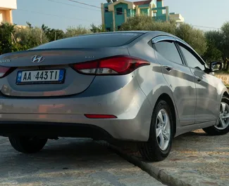 Utleie av Hyundai Elantra. Komfort, Premium bil til leie i Albania ✓ Depositum på 100 EUR ✓ Forsikringsalternativer: TPL, Tyveri, I utlandet, Ung.