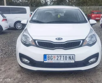 Alquiler de coches Kia Rio n.º 8366 Manual en el aeropuerto de Belgrado, equipado con motor de 1,4L ➤ De Suzana en Serbia.