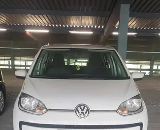 Volkswagen Up 2019 car hire in Serbia, featuring ✓ Petrol fuel and  horsepower ➤ Starting from 31 EUR per day.