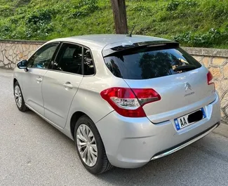 Bilutleie av Citroen C4 2016 i i Albania, inkluderer ✓ Diesel drivstoff og 130 hestekrefter ➤ Starter fra 20 EUR per dag.