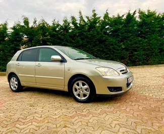 Toyota Corolla rent. Ökonoomne, Mugavus auto rentimiseks Albaanias ✓ Tagatisraha 100 EUR ✓ Kindlustuse valikud: TPL, Vargus, Välismaal, Noor.