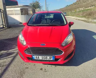 Μπροστινή όψη ενοικιαζόμενου Ford Fiesta στα Τίρανα, Αλβανία ✓ Αριθμός αυτοκινήτου #8250. ✓ Κιβώτιο ταχυτήτων Χειροκίνητο TM ✓ 0 κριτικές.