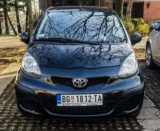 Car Hire Toyota Aygo #8367 Automatic at Belgrade Airport, equipped with 1.0L engine ➤ From Suzana in Serbia.