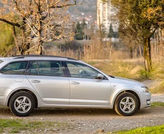 Skoda Octavia Combi 2016 available for rent in Podgorica, with unlimited mileage limit.