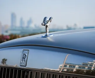 Rolls-Royce Cullinan rental. Luxury, Crossover Car for Renting in the UAE ✓ Deposit of 5000 AED ✓ TPL insurance options.