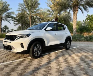 Aluguel de Carro Kia Sonet #8320 com transmissão Automático no Aeroporto Al Maktoum do Dubai, equipado com motor 1,5L ➤ De Mikael nos Emirados Árabes Unidos.